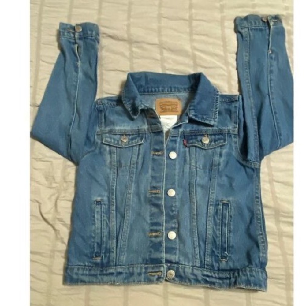 Levi's Youth L Blue Jean Denim Jacket